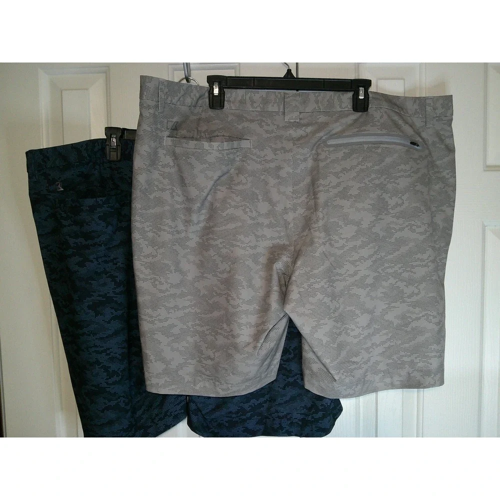 Lot of 2Cutter & Buck‎ Golf Shorts Camo Print Performance Shorts 46B
